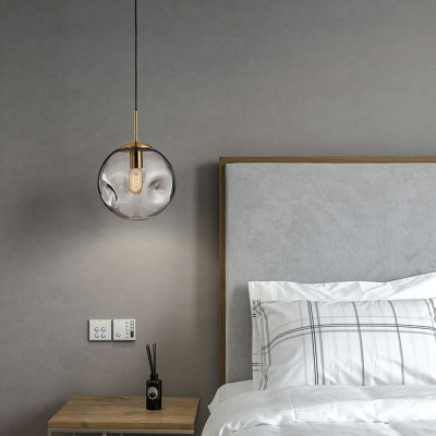 Modern Style LED Pendant Light Nordic Style Minimalism Glass Hanging Light for Dinning Room