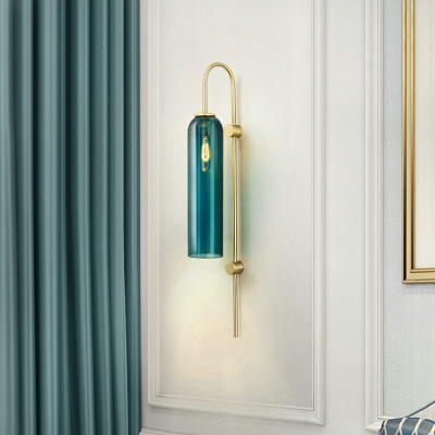 Modern Warm Glass Decorative Wall Sconce for Hallway Kitchen and Bedside
