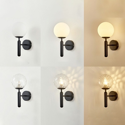Creative Glass Warm Decorative Wall Sconce for Corridor Bedroom and Hall