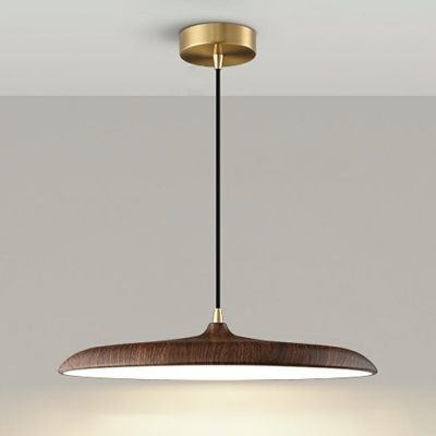 Flat LED Light Modern Hanging Pendant Light Minimalist Ceiling Lamp for Dinning Room