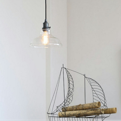 Modern Style LED Pendant Light Nordic Style Glass Hanging Light for Dinning Room