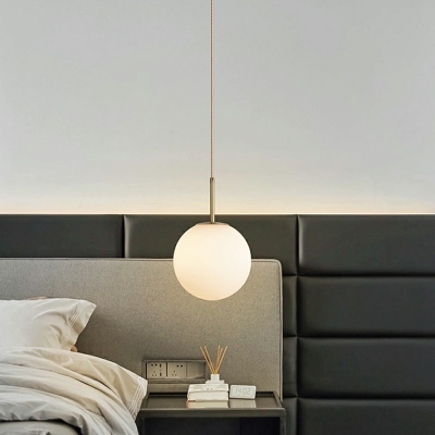 Modern Style LED Pendant Light Nordic Style Glass Hanging Light for Kitchen Dinning Room