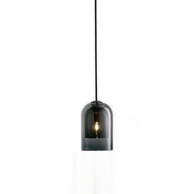 Modern Style LED Pendant Light Nordic Style Glass Hanging Light for Kitchen Dinning Room