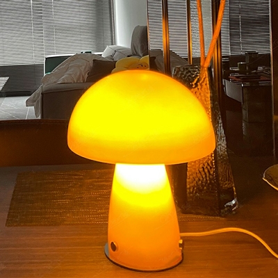 Modern Style Nights and Lamp 1 Head Glass Night Table Lamps for Bedroom