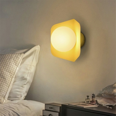 Modern Warm Macaron Decorative Wall Sconce for Corridor Hallway and Stair