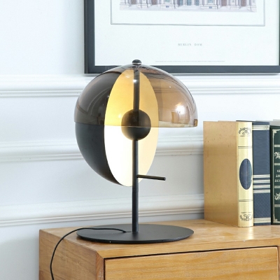 Ultra-Modern Night Table Lamps 1 Light Glass Material Table Light for Bedroom