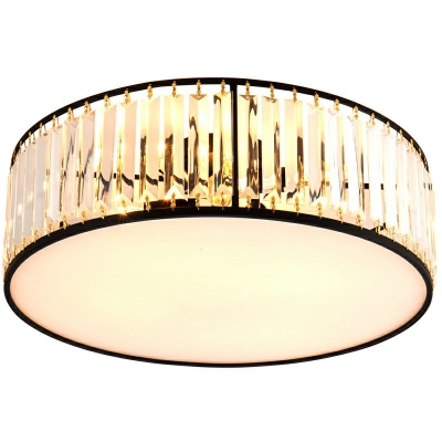 Creative Geometry Crystal Ceiling Light Colonial Style Light for Bedroom and Hallway