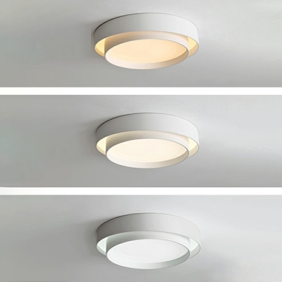 Modern Style LED Flushmount Light Nordic Style Metal Acrylic Celling Light for Living Room