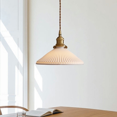 Modern Style LED Pendant Light Nordic Style Ceramic Hanging Light for Dinning Room Coffee Shop