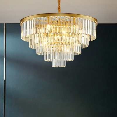 Creative Crystal Warm Decorative Chandelier for Corridor Hall and Bedroom