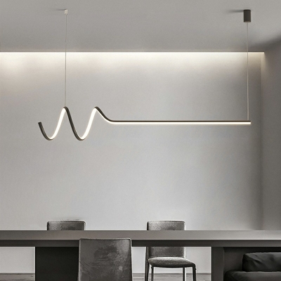 Nordic Style Island Lighting Fixtures Modern Dinning Room Minimalist Pendant Lighting Fixtures