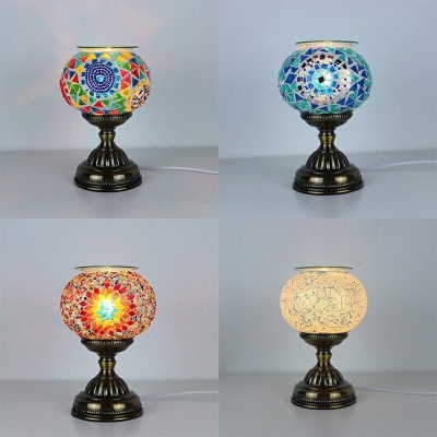 Asian Style Table Light 1 Light Southeast Asia Nights and Lamp for Bedroom
