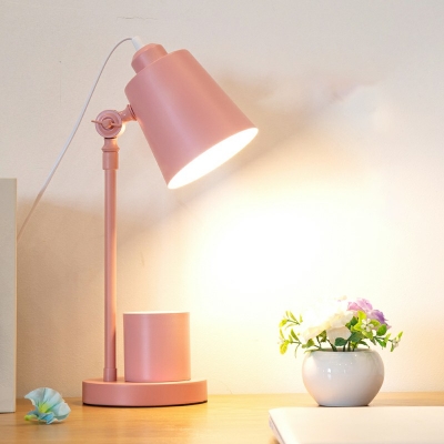 Macaron Style Table Lamp Night 1 Light Table Lamps for Bedroom Study