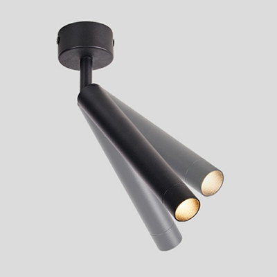 Minimalism Cylinder Flush Mount Lighting Fixtures Metal Flush Mount Lamp
