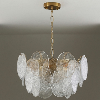 American Style Chandelier Glass Ceiling Chandelier for Dining Room