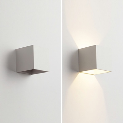 Nordic Style LED Wall Sconce Light Modern Style Metal Warm Light  Wall Light for Aisle Courtyard