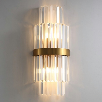 Postmodern Style Wall Sconce Lighting Crystal Wall Mounted Lights for Bedroom