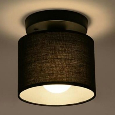 Traditional Ceiling Light Fixture Fabric Lampshade Ceiling Light Fixture Pendant Lights for Living Room