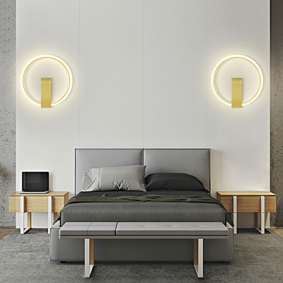 Modern Wall Mounted Lighting Round Wall Light Sconce for Living Room