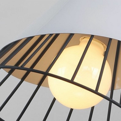 1-Light Hanging Light Fixtures Minimalist Style Cone Shape Wood Pendant Lighting
