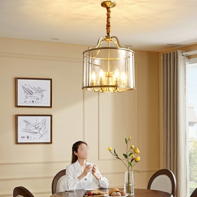 American Style Chandelier 7 Head Ceiling Chandelier for Bedroom Dining Room