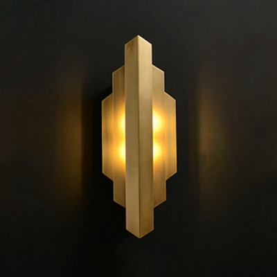 Creative Metal Decorative Sconce Wall Light for Bedroom and Hallway Background Wall