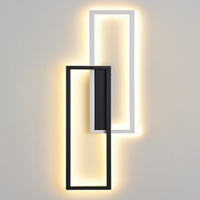 Creative Metal Warm Sconce Wall Light for Corridor Bedroom Bedside and  Background Wall