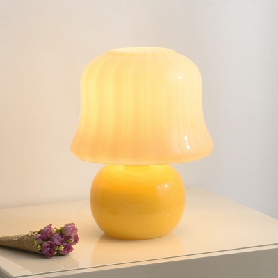 Modern Glass Nights and Lamp 1 Light Table Light for Bedroom Living Room