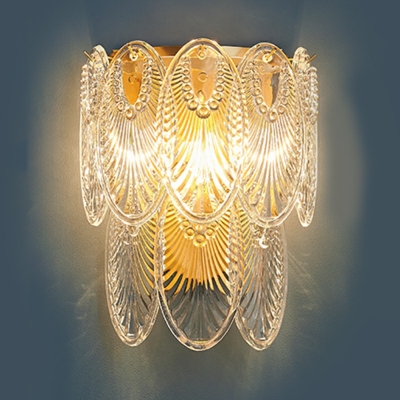 1-Light Sconce Lights Minimalist Style Geometric Shape Metal Wall Lighting Ideas