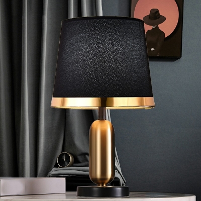 Postmodern Night Table Lamps Metal Materia Table Light for Bedroom