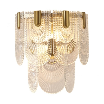 Creative Crystal Warm Wall Sconce for Corridor Bedroom Bedside and Television Sofa Background Wall