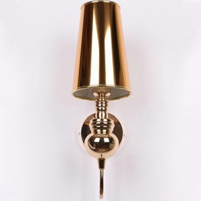 Industrial 1 Light Drum Wall Mounted Light Fixture Vintage Sconce Light Fixture for Living Room