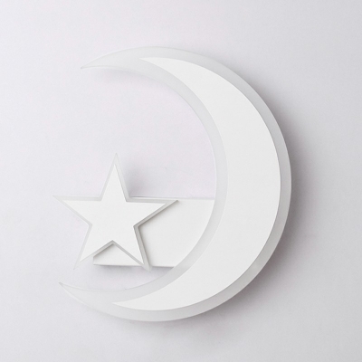 Modern Wall Mounted Lights Moon Wall Mounted Lighting for Children's Room