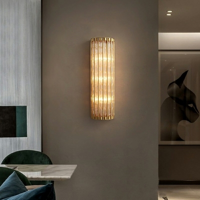 Creative Crystal Warm Sconces for Corridor Bedroom Bedside and Television Sofa Background Wall