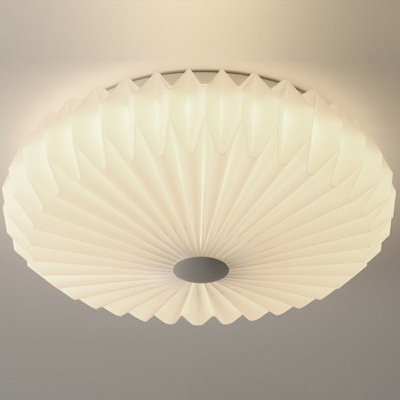 Led Flush Mount Ceiling Light Fixtures Circular Ring White Modern Ceiling Lamp for Bedroom