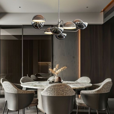 Modern Chandelier Lighting Fixtures Metal Creative LED Hanging Chandelier for Living Room