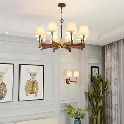 Designer Style Chandelier 8 Light Ceiling Chandelier for Dining Room Cafe