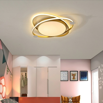 Macaron Star Flush Mount Ceiling Light Fixtures Metal Flush Mount Ceiling Lamp