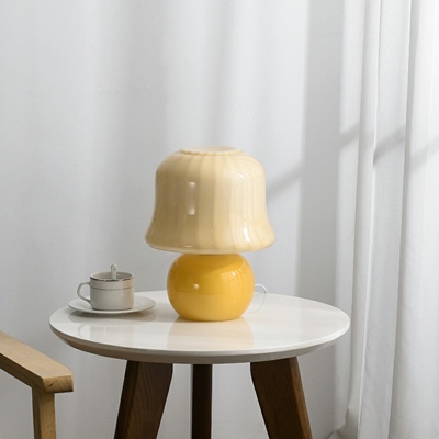 Modern Glass Nights and Lamp 1 Light Table Light for Bedroom Living Room