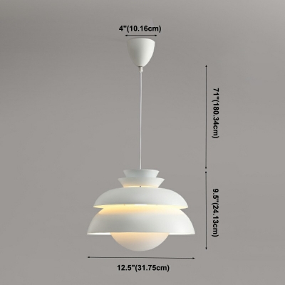 Nordic Style Metal Hanging Light Modern Style Minimalism Pendant Light for Coffee Shop Dinning Room