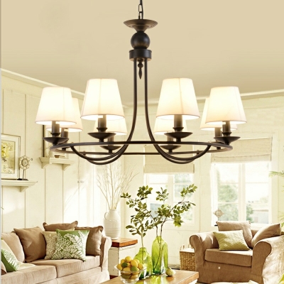 Designer Style Chandelier 8 Light Ceiling Chandelier for Living Room