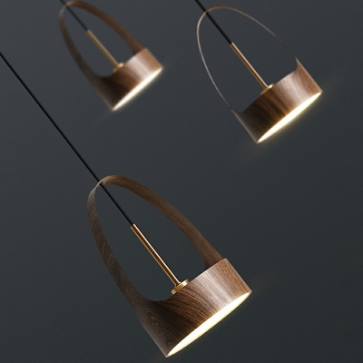 Minimalist Bell-Shaped Suspended Lighting Fixture Metal Pendant Lighting Fixtures