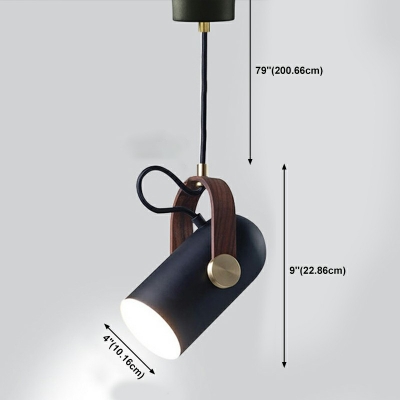 1 Light Metal Down Mini Pendant Modern Simplicity Hanging Pendant Light for Living Room