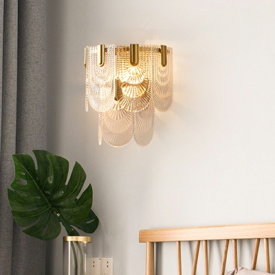 1-Light Sconce Lights Simplicity Style Geometric Shape Metal Wall Lighting Ideas