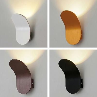 Metal LED Light Modern Wall Sconces Lighting Fixtures Minimalist Indoor Basic Sconce Wall Lighting