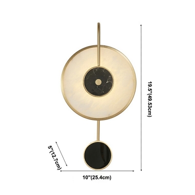 Modern Wall Mounted Lamp Warm Light Wall Lighting Fixtures for Living Room Bedroom