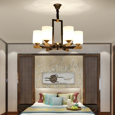 Designer Style Chandelier 6 Head Vintage Ceiling Chandelier for Living Room