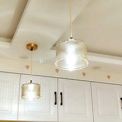 Industrial Hanging Lamp Kit Glass Hanging Pendant Lights for BedroomLiving Room