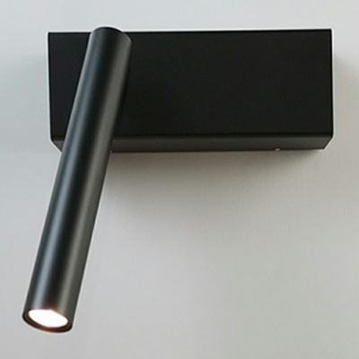 Modern LED Flush Mount Wall Sconce Adjustable 1 Light Nordic Adjustable Sconce Lights for Bedroom