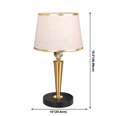 Postmodern Metal Night Table Lamps 1 Light Table Light for Bedroom LIving Room